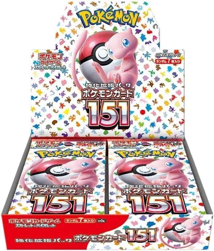 Pokemon 151 Booster Box Japanese
